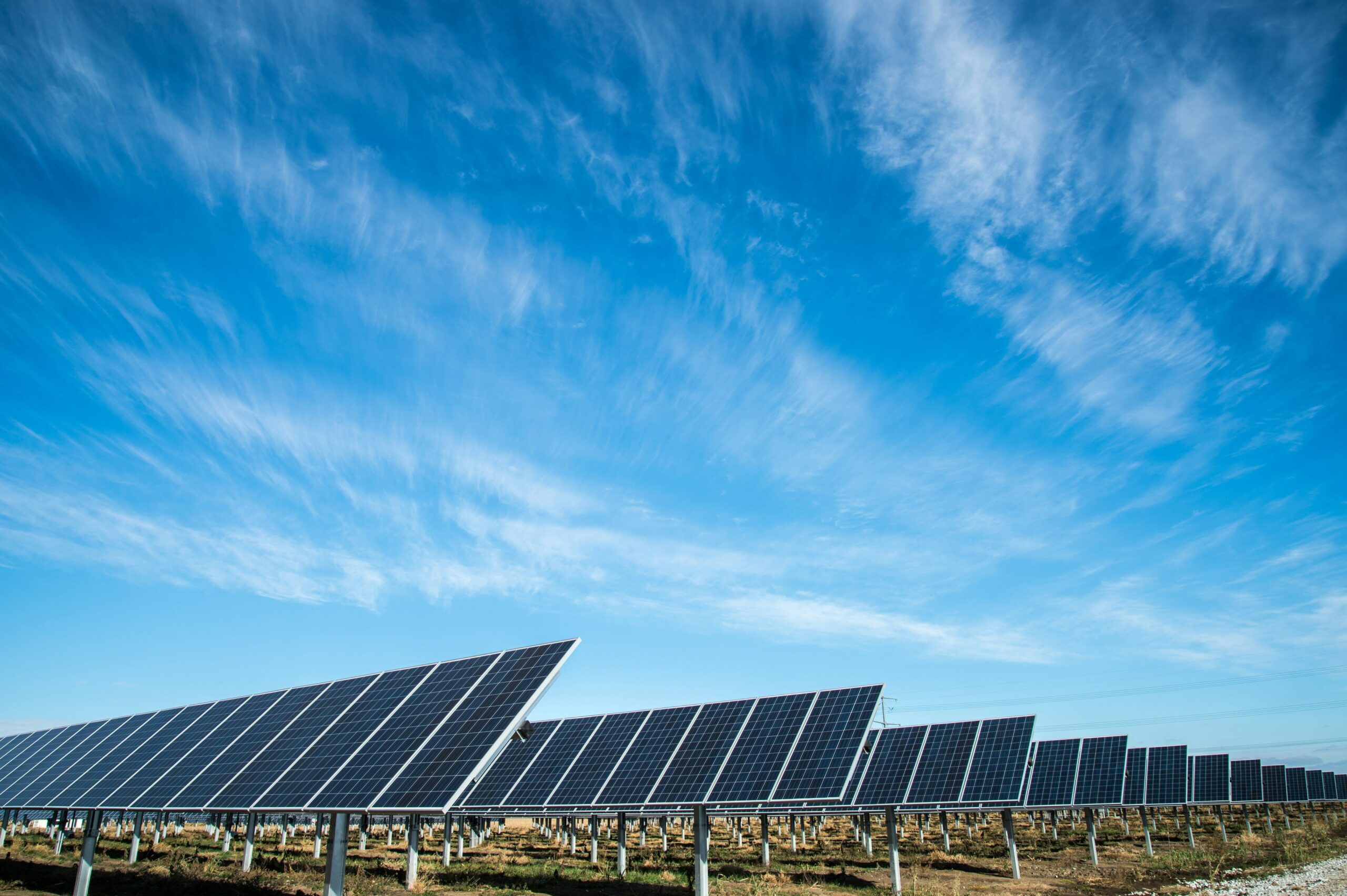 Solar panel installation